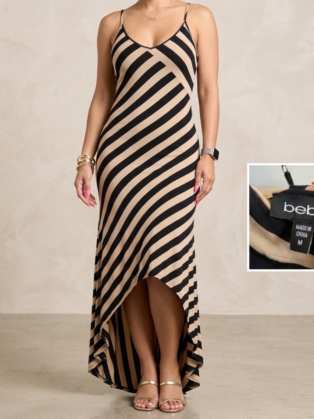 BEBE summer maxi dress